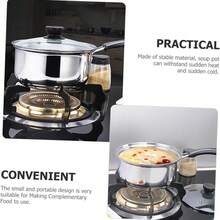 3 X Saucepan Set Stainless Non Stick Induction New Deep Saucepan Sets Pots Pans - Silver - View 11