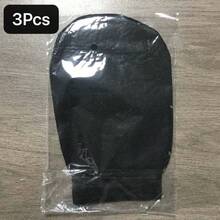 1/2只去角质身体磨砂手套，双面身体清洁巾，SPA按摩身体磨砂器，适用于去除死皮，包含多色深层清洁浴巾 - 黑色 - 查看 8