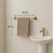 Toallas de Mano 100% algodón 406 x 71 1 cm hilada en Anillo de Secado rápido Suaves y absorbentes. Juego de 6. Ideales para Hotel SPA salón de Belleza Gimna y baño. Se Mantiene-002 - 08 Topo - Ver 2