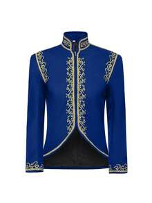 Men Cosplay Clothing - Blue - View 4
