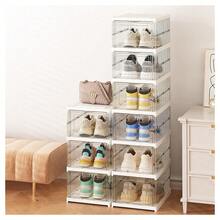 OISE ART STORE Scarpiera Pieghevole Scarpe Richiudibile 6 Contenitori Salvaspazio 105x25.5x34.5cm - - Multicolore - Visualizzare 3
