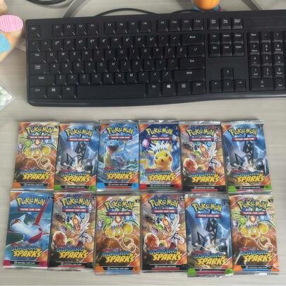 每盒36张，1盒宝可梦补充包 - 全新宝可梦集换式卡牌游戏，包含全球收藏家喜爱的稀有版本，例如V系列、Vmax和GX闪卡。