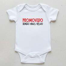 Espevitados Body Algodão Revelação Gravidez + Caixa Presente - Bc061 - Branco - Visão 2