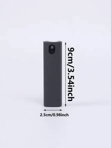 1pc 2 In1 Microfiber Screen Cleaner Spray Bottle Set Mobile Phone Computer Microfiber Cloth Wipe Cleaning Glasses Wipes,Does Not Contain Cleaning Solution - Grey - View 2