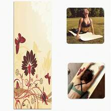 1pc 71*22inch Yoga Mat, Various Patterns Available, Non-Slip & Durable, Extra Wide & Thick, Suitable For Home Use, Fitness, Beginner Yoga Training - Multicolor - View 5