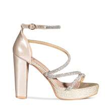 WEIDE Women Heeled Sandals - Gold - View 4