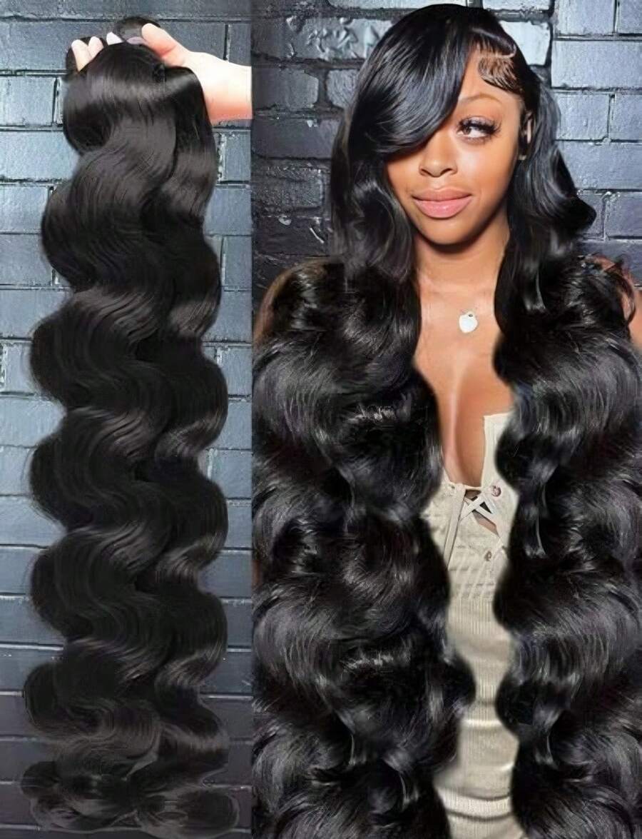 Aopusi Wedding Festival Gift Body Wave Real Hair Bundle Of Real Hair Brazilian Real Hair 12A Straight Hair Wet Wave Black Braided Double Hair Curtain 100% Unprocessed Hair Extensions Natural Color 1/3/4pcs Double Weft Can Weft Extensions Body Bundles Human Hair Extensions Suitable For NaturalHair Colors Of Women ,Peluca De Cabello Humano,HumanHairWigs Human HairWig,Music Festival,Wedding Festival,Christmas,StockingStuffers,Christmas Gifts,Hair, Maquillaje,Christmas Decrotions Gifts For Women,Gifts,Hair Stuff,HairAccerssories,Suitable For Parties, Daily Use, Schools,Birthday Banquets And Other Occasions.Body Wave YakiStraight Ocean Wave Human Hair Weft Real Hair Extensions Clip In HairWeft Keratin Bond Hair Weft Seamless Hair WeftChristmas Hair Holiday Hair Extensions Festive HairPieces Christmas Glitter Hair Xmas Hair AccessoriesCrimson Red Human Hair Volumizing Hair Weft ChristmasHuman Hair Weft - Crimson Red Bouncy Wave - Natural Black - 查看 1