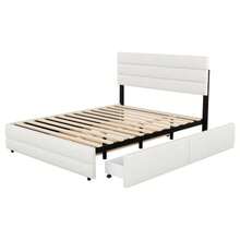 Bed Frames - Beige - View 10