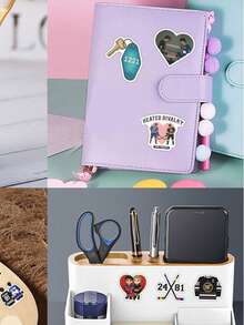 60Pcs Heated Rivalry Stickers TV Show Stickers Scrapbook Aesthetic Stickers Pack Fashion Cartoon Stickers Heated Rivalry Book Stickers Vinly Waterproof Stickers For Water Bottle,Computer,Laptop,Phone,Luggage,Notebook,Fridge - Multicolor - View 5