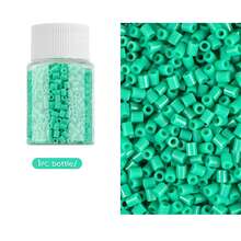 Bộ 1100 hạt nhựa dẻo 2.6mm, thích hợp để tự làm trang sức sáng tạo, vòng tay, mặt dây chuyền, đồ trang trí, món quà hoàn hảo cho người thích nung chảy hạt nhựa Perler. - đánh vần doudou - Xem 16