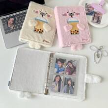 Album ảnh rời A5 hình hải cẩu nhồi bông Kawaii mới, album ảnh 4 ngăn hình nhân vật hoạt hình dễ thương dành cho bé gái, quà tặng album kỷ niệm cho bạn học. - A5 - Xem 7