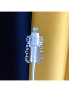 5 Pcs/10 Pcs ABS Resin Cable Sleeves: Protect Your Cables From Breakage And Disconnection,Instant Style - Mobile Phone Cable Sleeve - View 3
