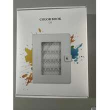 美甲颜色展示册，带可拆卸色卡和150片甲片 - 塑料材质凝胶色卡。可拆卸活页收纳册，用于存放凝胶指甲油和展示美甲产品。安装简便，无需胶水：我们的120色美甲色卡展示册采用固定卡扣设计，只需将替换甲片卡入即可，稳固牢靠，不会脱落。 - 米色 - 查看 7