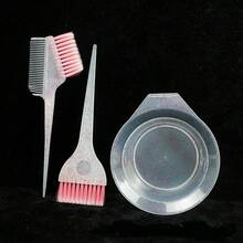 3件装染发挑染帽，可重复使用硅胶挑染帽，拉绳式染发帽，带钩，带孔染发帽，美发沙龙工具，美发挑染套装，专业可重复使用染发挑染帽及钩子，适用于美发沙龙、头发护理、旅行、美发产品、美发工具、美发用品、理发师等。 - 彩色 - 查看 9
