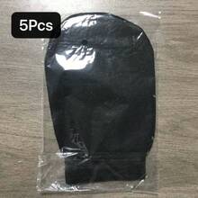 1/2只去角质身体磨砂手套，双面身体清洁巾，SPA按摩身体磨砂器，适用于去除死皮，包含多色深层清洁浴巾 - 黑色 - 查看 12