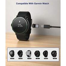 Adaptador cargador USB-C para Garmin, pack de 3, convertidor tipo C de 90 grados, compatible con múltiples modelos de relojes Garmin - Gris-3 Piezas - Ver 2