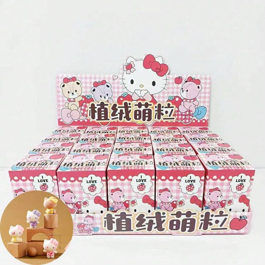 Đồ trang trí  chính hãng của  - Mô hình mèo dễ thương bằng nhựa, hình chữ O, nơ hồng cổ điển và trang phục trắng, thích hợp để trang trí nhà cửa, xe hơi, tiệc tùng - Món quà hoàn hảo - Xem 1