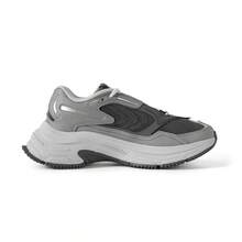 Giày thể thao đế dày Adidas, phù hợp cho mọi mùa, giày chạy bộ nữ kiểu dáng retro mới. - Xám - Xem 2