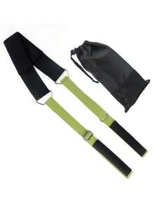 1pc Yoga Stretching Strap, For Splits Training, Dance Flexibility Resistance Band - Non-Slip Stretch Strap For Leg Stretching And Flexibility Improvement - Multicolor - View 11