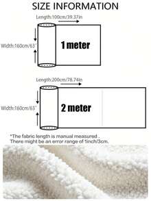 1 tấm vải Sherpa trắng mềm mại và bông xốp, chất liệu thoải mái cho quần áo và đồ dệt gia dụng. - A - Xem 2