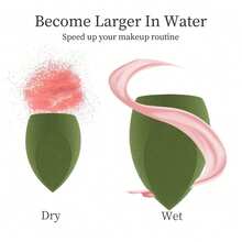 13/17件套化妆刷套装，包含基础眼影刷、3个化妆海绵、1个化妆刷清洁盒、散粉和腮红等，适合初学者。套装包含：化妆刷套装、化妆刷套装、全套化妆工具、化妆刷套装、全套化妆工具、化妆刷套装、化妆刷礼盒套装。 - 綠色 - 查看 8