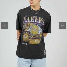 Mitchell & Ness 1988  Finals Lakers Graphic T Shirt Size XXL26335 - 款式7 - 查看 1