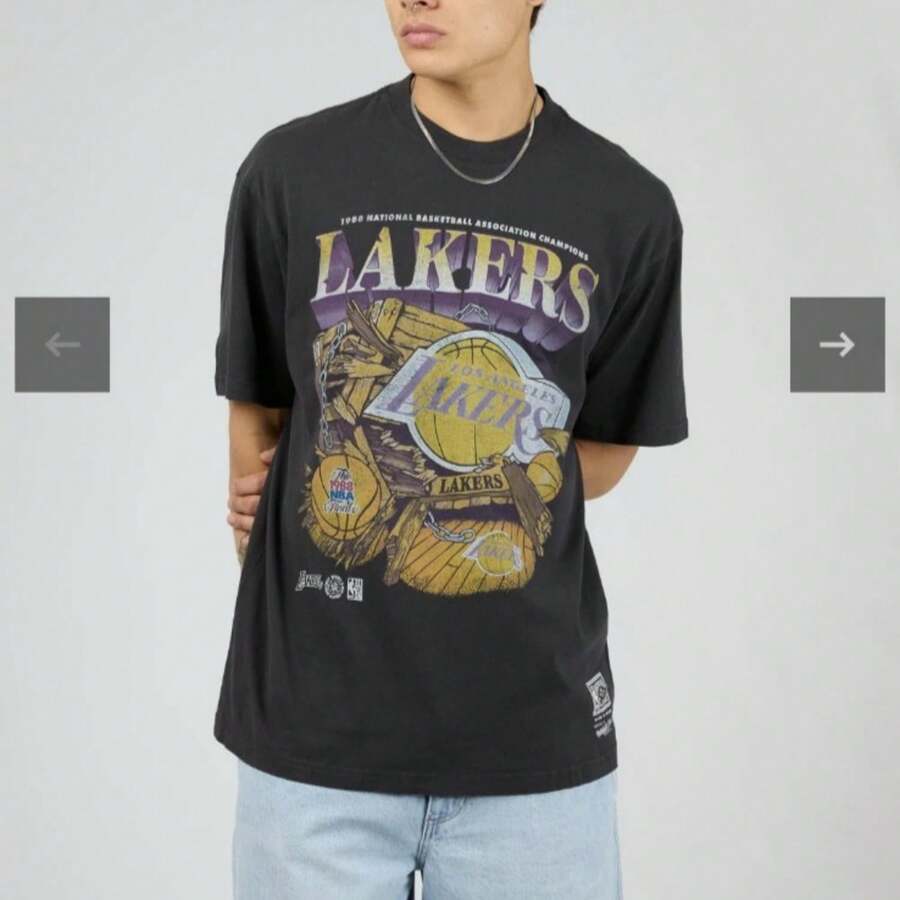 Mitchell & Ness 1988  Finals Lakers Graphic T Shirt Size XXL26335 - 款式7 - 查看 1