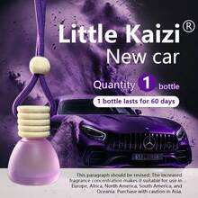 Little Kaizi *Matte Triangle Shape *Scented Car Air Freshener - Long-Lasting Car Diffuser - Lasts 60+ Days-Fresh Woody Fruity Type, 30% Air Freshener Concentration - Bk26 - View 15