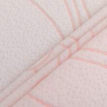 1 chiếc chăn mùa hè/chăn giữ ấm bằng vải cotton mỏng 3 lớp, họa tiết hoa văn tối giản, ruột chăn bông lông vũ nguyên miếng, viền chăn chắc chắn, thích hợp cho phòng ngủ, phòng khách, có thể giặt máy. - Phấn hoa trà - Xem 9