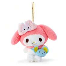 1pc Sanrio Hello Kitty, My Melody, Kuromi, Cinnamoroll Plush Keychain, Cute Plush Pendant Decoration For Backpack, Bag, Holiday Gift - Multicolor - View 13