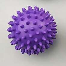 2pcs/Set Lotus Hedgehog Massage Hand Balls, Stress Relief Squeeze Balls With Uniform Conical Tactile Stimulation, Grip Strengthener Desk Toy - Multicolor - View 10