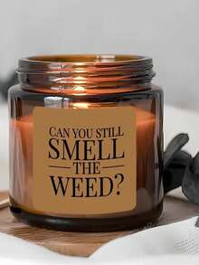 趣味友情蜡烛贴纸 - “真正的朋友会让你笑到尿裤子” - 完美的生日、圣诞节、感恩节礼物，送给女性，也适合送给闺蜜 - 蜡烛罐装饰 - 趣味友情语录装饰 - 彩色 - 查看 6