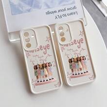 New Model Debut, 1pc Popular Fashion Girl Group K-KATSEYES Phone Case Compatible With Samsung Galaxy A26 A36 A17 A07 A55 A35 A06 A05 A14 A24 A34 A54 A16 A05S A25 A15 A23 A33 A53 A73 A13 A04E A04 A02 A03S A22 A32 A72 A52 A13 A03 4G 5G Shockproof Soft Gel Protective Case Covers - 混合顏色 1 - 查看 6