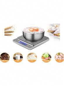 Kitchen Scales - Light Grey - View 6
