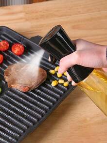 1pc High Pressure Spray Bottle, Ultra-Fine Mist Refillable Sprayer, Olive Oil Mister For Kitchen, Air Fryer, Salad, Suitable For Thanksgiving, Christmas, New Year And Other Occasions - Multicolor - View 5