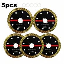 1片/3片/5片装玻璃切割片，薄金刚石锯片，适用于瓷砖、石材、大理石、人造石切割 - A - 查看 8
