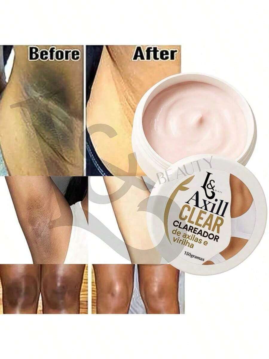 Axilclean Underarm And Groin Whitening Cream With Rosehip Oil And Dolomite 150g - L&Beauty Cosmetic - Loción blanqueadora - Ver 1