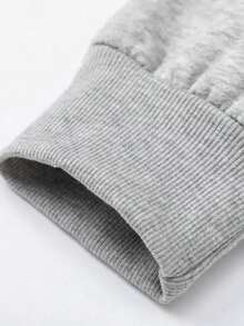 Y2K Spider Web Hoodie For Women, Oversized Graphic Pullover With Pocket, Casual Streetwear - 灰色 - 查看 8