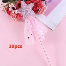 Magical Wand, Fairy Wand, Flashing Star Fairy Wand, Cartoon Cute Party Performance Props - Multicolor - View 10