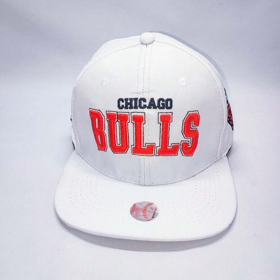 Men's Flat Brim Closed Basketball Cap With Embroidery, Adult Urban Style - 型號 11 - 查看 1