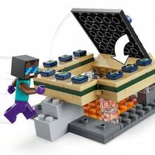 LEGO Building Blocks (Building Blocks) Minecraft Series 21584 Nether And End Portal Adventure Building Blocks Toy For Boys And Girls - 21584 - View 4