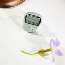 New Rechargeable Luminous Counter Ring-Shaped Multi-Function Tally Counter With Lock - Multicolor - View 16