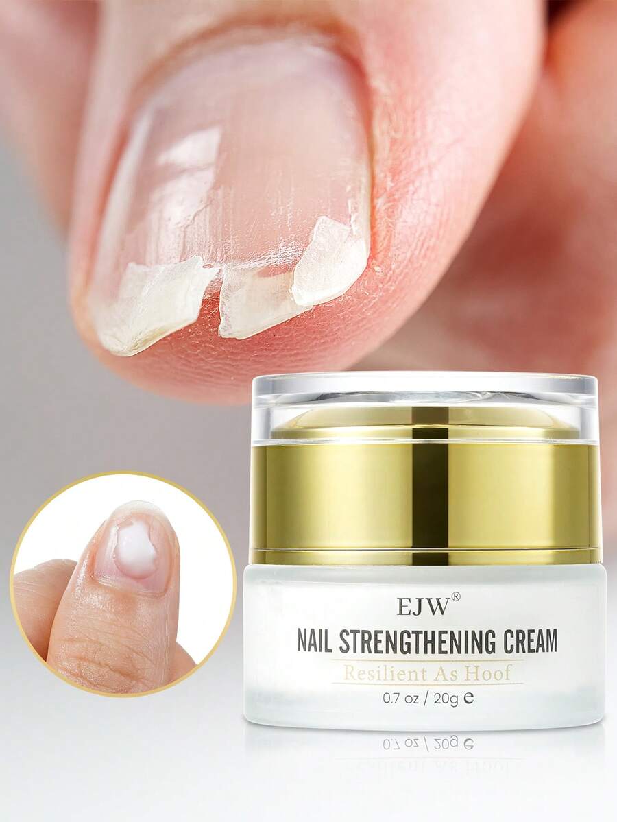 专业硬蹄指甲强化霜 - 指甲护理角质层霜，滋养角质层，防止指甲开裂、碎裂、断裂，并强化指甲，适用于受损皮肤和薄指甲的角质层油 - 多色 - 查看 1