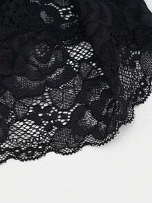 Elastic Lace Headband, Extra Wide Hollow Lace Hair Accessories Fashion Hair Band - Multicolor - View 10