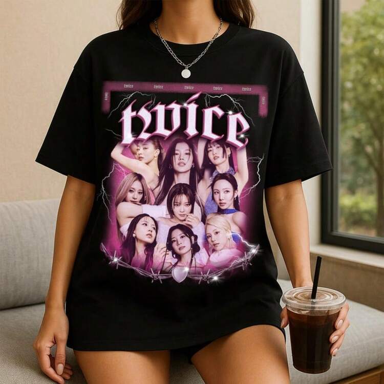 Retro Tzuyu Twice T-Shirt, Twice Four Is Shirt, My Strategy Shirt