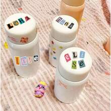 288PCS/4 Sheets Small Vinyl Alphabet Stickers - Colorful Letter Collage Kit With 28 Sheets Self-Adhesive Mini Stickers For Free Word Combining, DIY Card Making & Notebook Decor Creative Journaling - Valentine DIY Stickers, Scrapbook Lettering Kit, - Multicolor - View 8