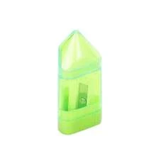 3个三角橡皮擦、削铅笔器、学生文具、眉笔 - 橡皮削筆器二合一 - 查看 5