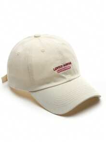 1pc Unisex Letter C Embroidered Fashionable Baseball Cap - Multicolor - View 7