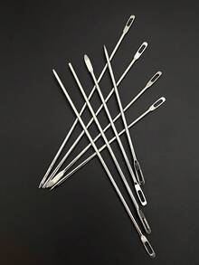 Household Drawstring Threader, Pants Belt Threader, Rubber Band Threader, Sewing Tool Drawstring Needle Threader - Long Needle - View 1