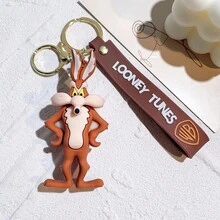 Warner Bros Classic Bugs Bunny Cartoon Keychain Cute And Funny Keychain Pendant Car Keychain Gift For Best Friend - Multicolor - View 14